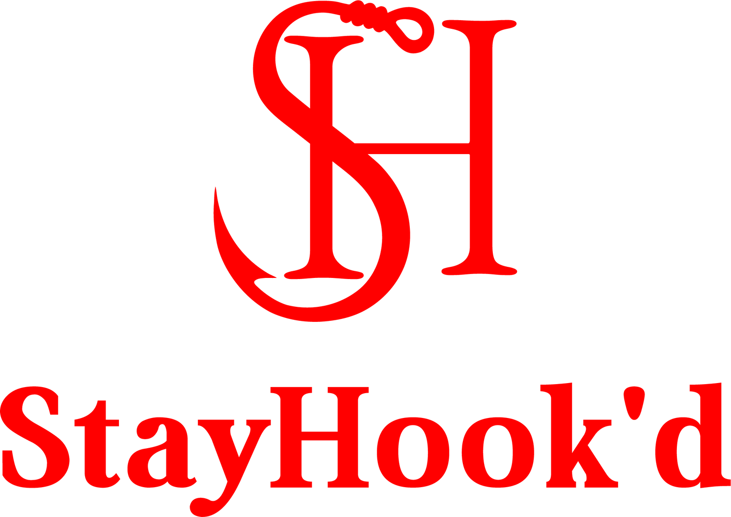 Stay Hook'd Signature Logo Tee