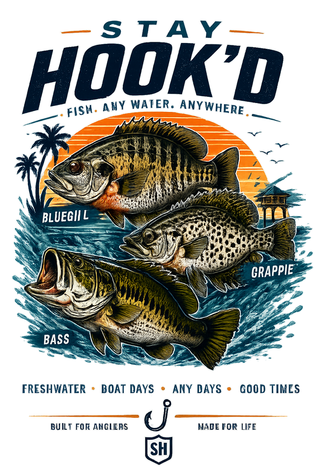 Freshwater Angler Tee