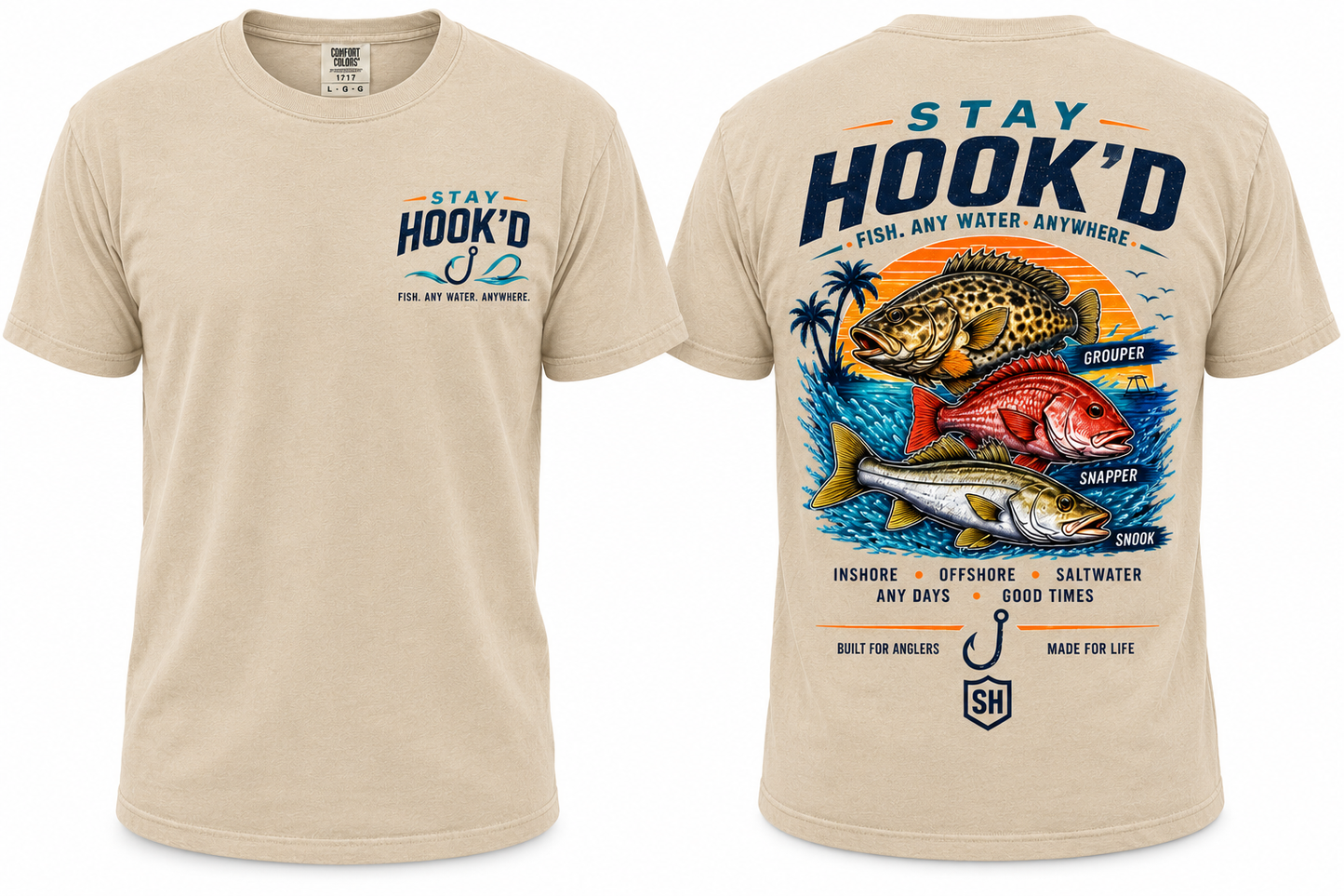 Saltwater Angler Tee