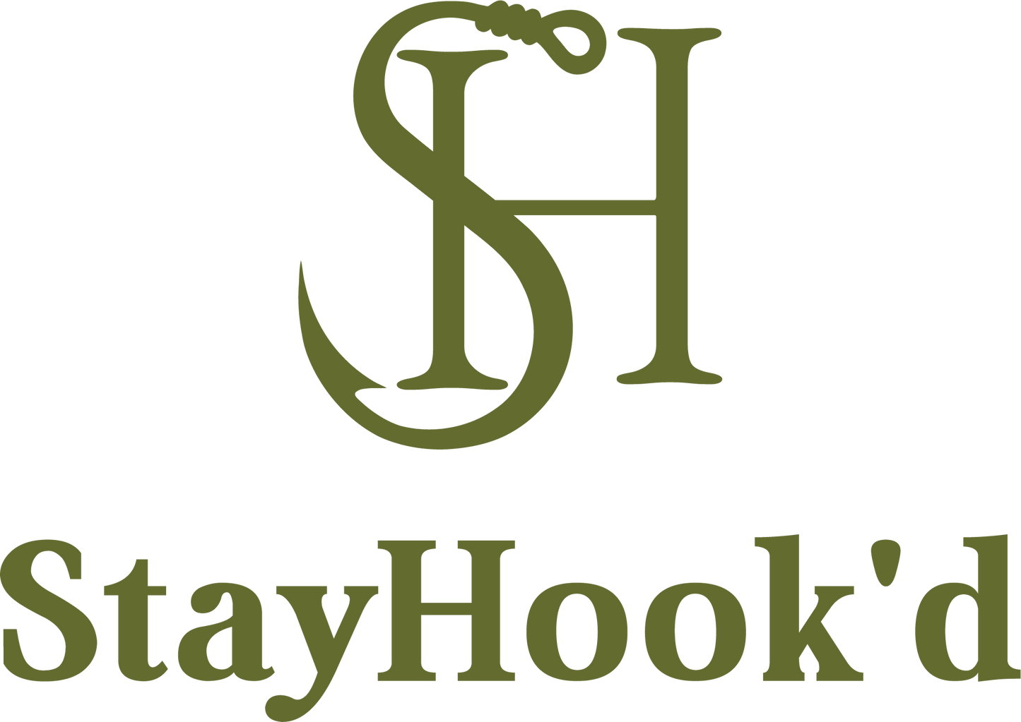 Stay Hook'd Signature Logo Tee